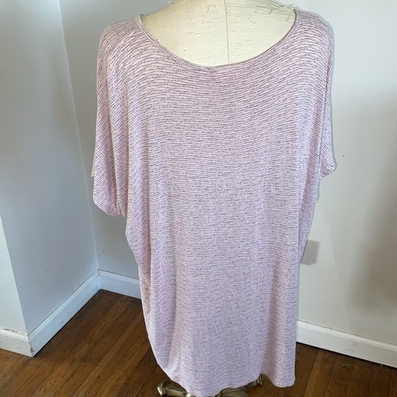 EVRI 3X heathered light pink top - Picture 5 of 7